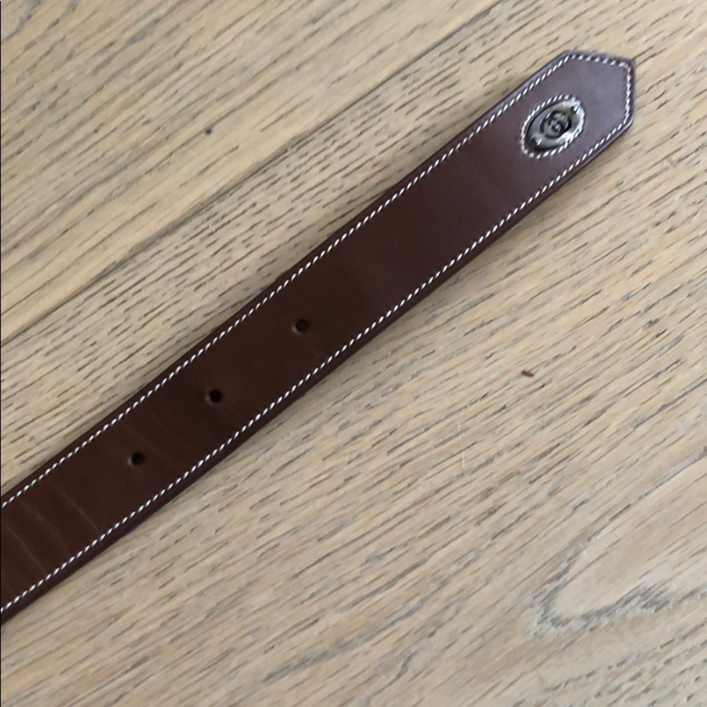 Authentic Gucci brown leather belt - Picture 3 of 5